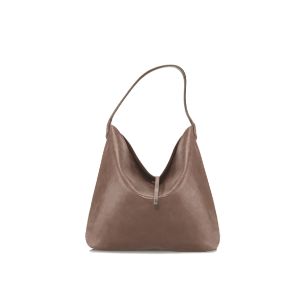 10 RUE DU PERCHE S REVERSIBLE - Shiny Taupe Shiny Black